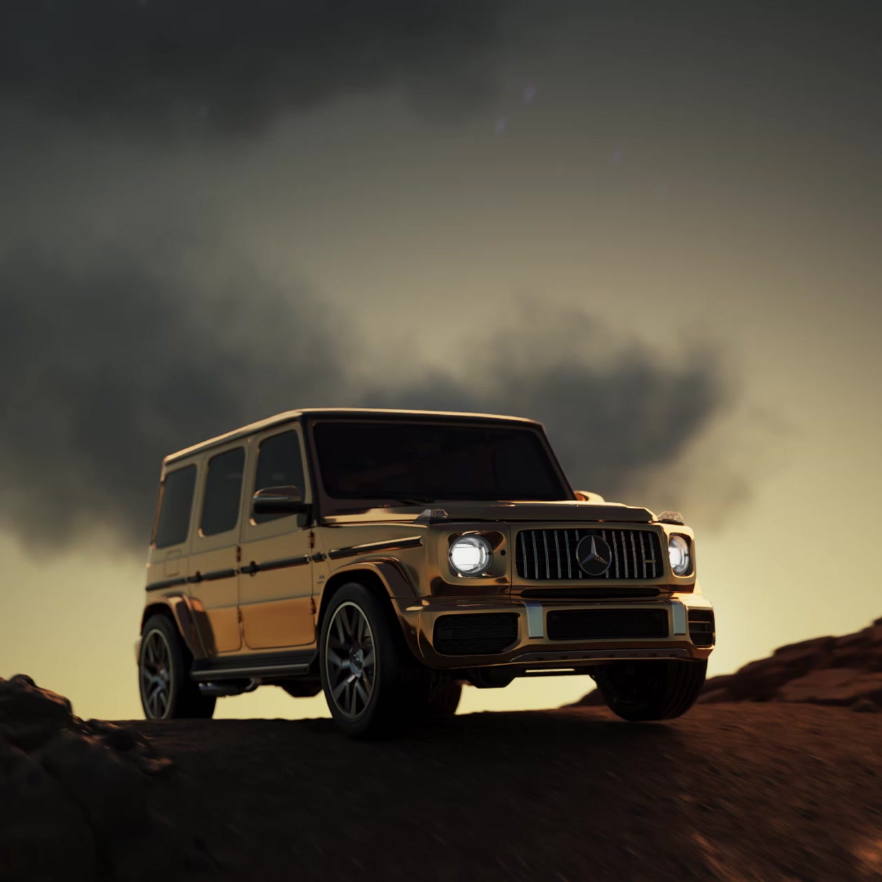 Roger Kilimanjaro’s digital reinterpretation of the Mercedes-Benz G-Class