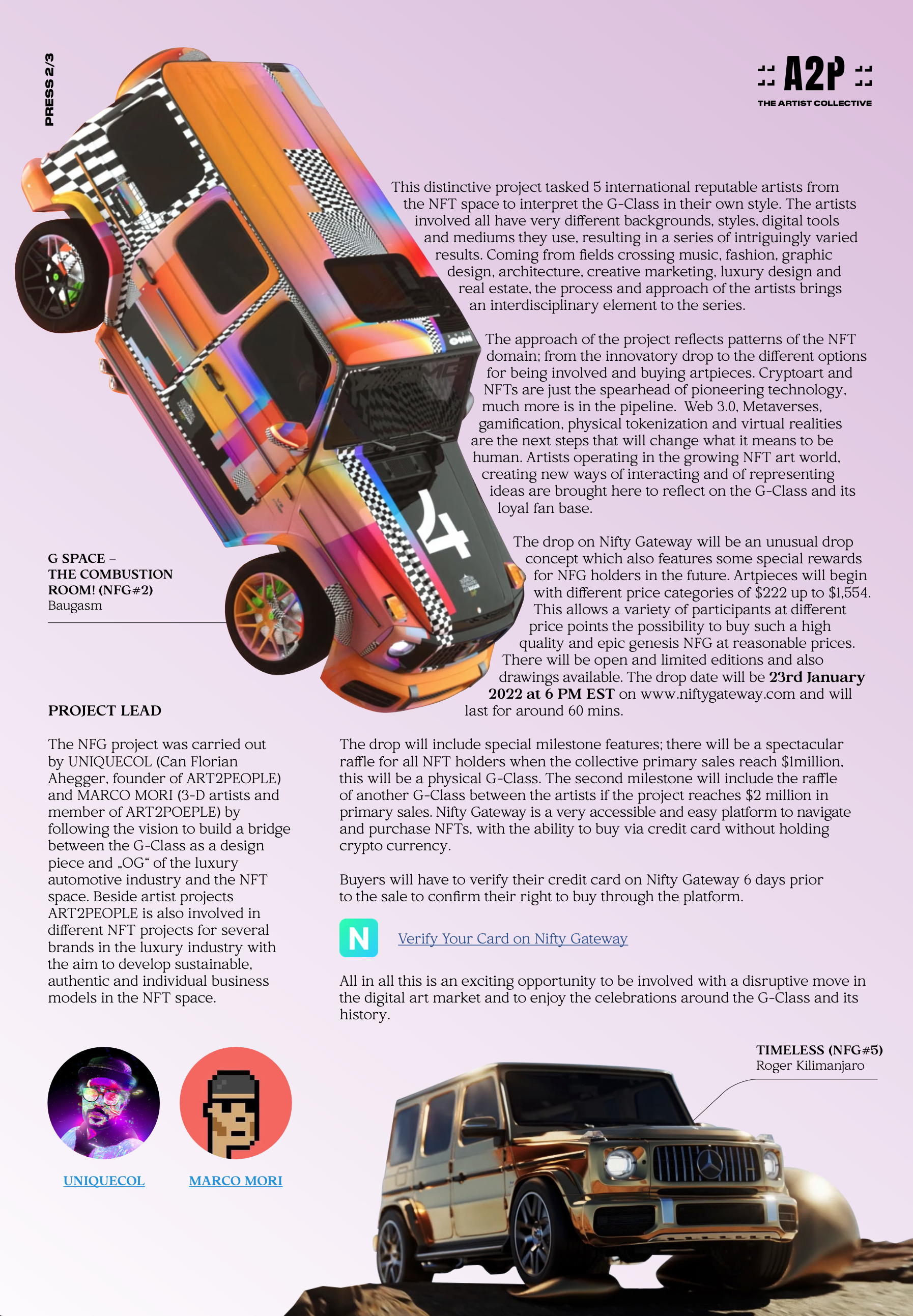 NFG press kit page two